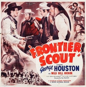 Frontier Scout Canvas Poster