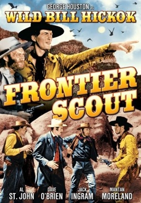 Frontier Scout Metal Framed Poster