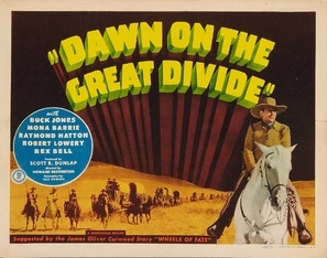 Dawn on the Great Divide Canvas Poster