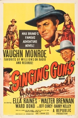 Singing Guns Canvas Poster