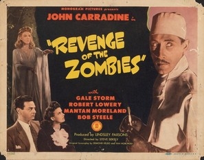 Revenge of the Zombies Metal Framed Poster