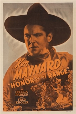 Honor of the Range Metal Framed Poster