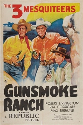 Gunsmoke Ranch Poster with Hanger
