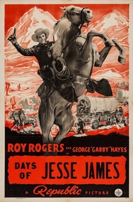Days of Jesse James Metal Framed Poster