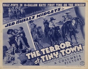 The Terror of Tiny Town Metal Framed Poster