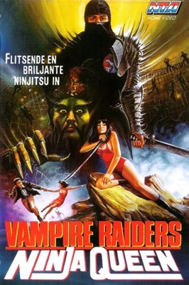 The Vampire Raiders Wooden Framed Poster