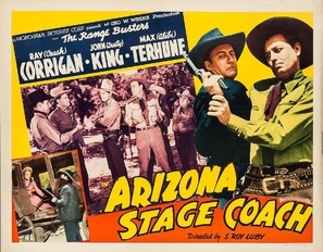Arizona Stage Coach Metal Framed Poster