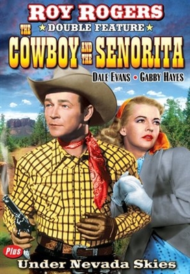 Cowboy and the Senorita Canvas Poster