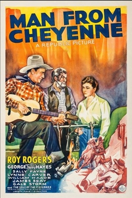 Man from Cheyenne tote bag