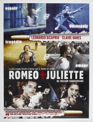 Romeo + Juliet Wooden Framed Poster