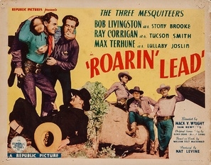 Roarin' Lead Wooden Framed Poster