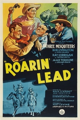 Roarin' Lead Poster with Hanger