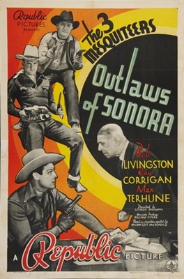 Outlaws of Sonora Poster with Hanger