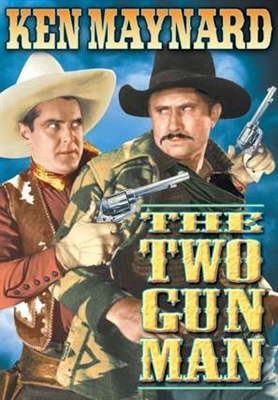 The Two Gun Man Poster with Hanger