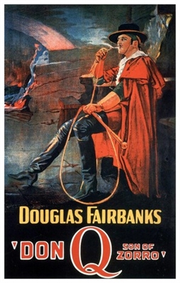 Don Q Son of Zorro Wooden Framed Poster