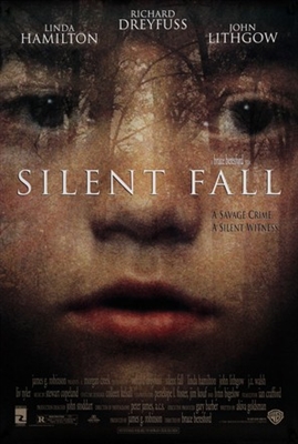 Silent Fall Poster with Hanger