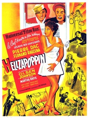 Hellzapoppin poster