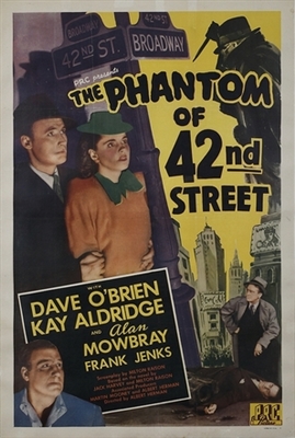 The Phantom of 42nd Street tote bag