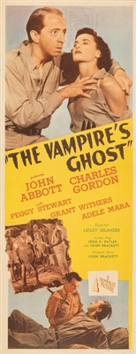 The Vampire's Ghost Canvas Poster