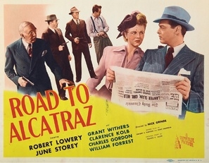 Road to Alcatraz Metal Framed Poster