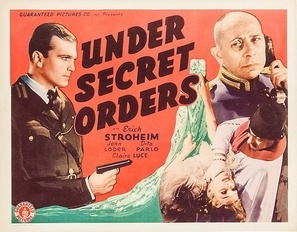 Under Secret Orders Wooden Framed Poster