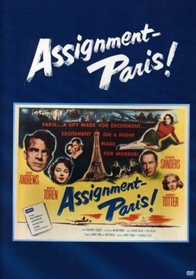 Assignment: Paris poster