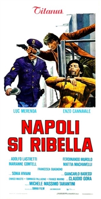 Napoli si ribella  Wood Print