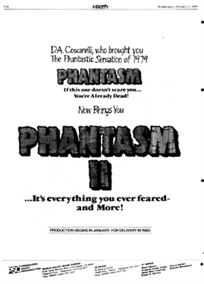 Phantasm II tote bag #