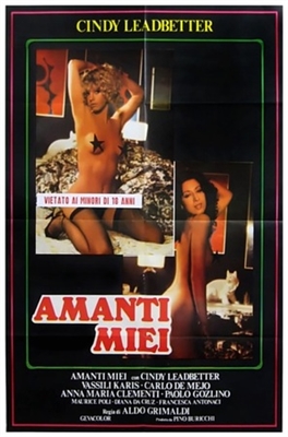 Amanti miei Wooden Framed Poster