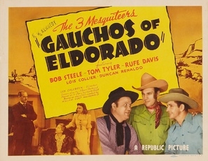 Gauchos of El Dorado Wood Print