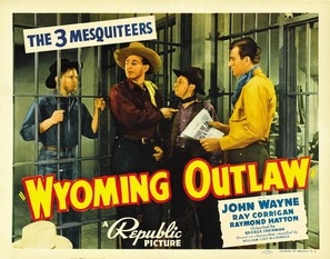 Wyoming Outlaw Canvas Poster