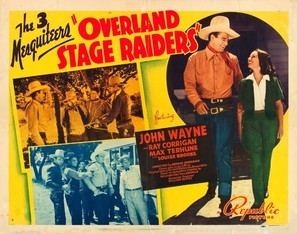 Overland Stage Raiders Metal Framed Poster