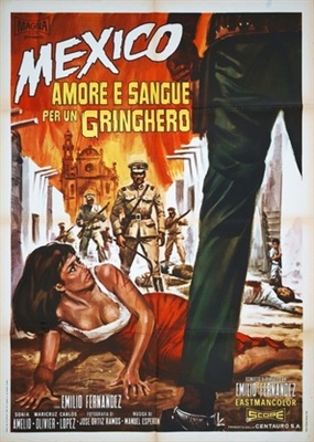 Un dorado de Pancho Villa Wooden Framed Poster