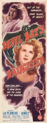 Devil Bat's Daughter Metal Framed Poster