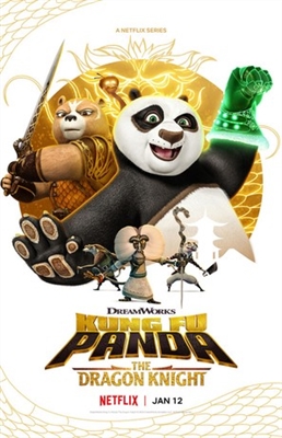 &quot;Kung Fu Panda: The Dragon Knight&quot; kids t-shirt