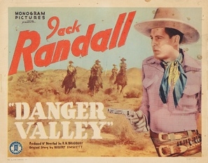 Danger Valley Wooden Framed Poster