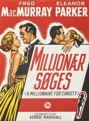 A Millionaire for Christy Wooden Framed Poster