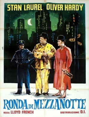 The Midnight Patrol Wooden Framed Poster
