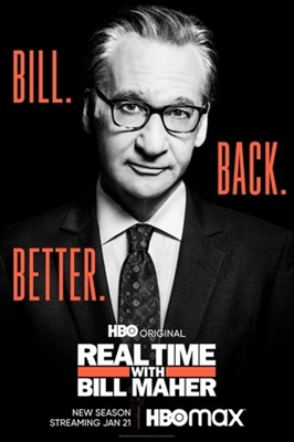 &quot;Real Time with Bill Maher&quot; Metal Framed Poster