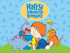 &quot;Harry and His Bucket Full of Dinosaurs&quot; Canvas Poster