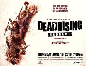 Dead Rising: Endgame  Wooden Framed Poster