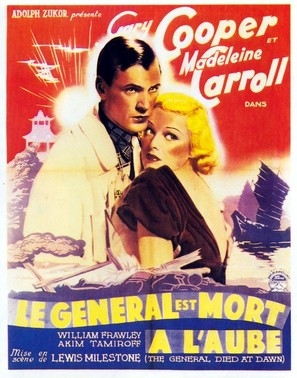 The General Died at Dawn Canvas Poster
