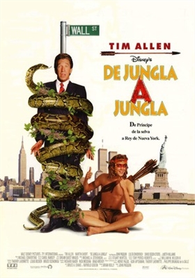 Jungle 2 Jungle Poster with Hanger