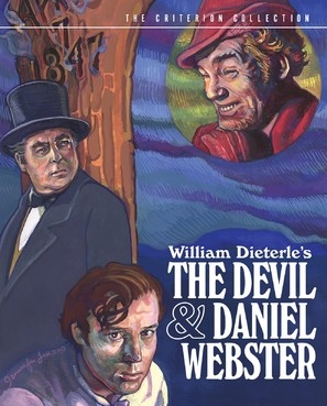 The Devil and Daniel Webster Metal Framed Poster