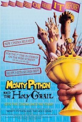 Monty Python and the Holy Grail Poster with Hanger