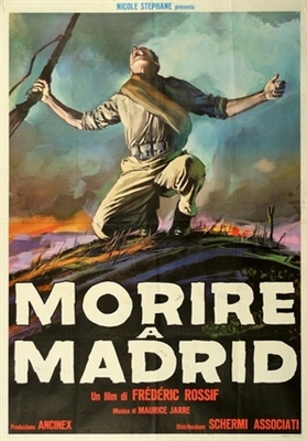Mourir à Madrid poster