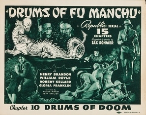 Drums of Fu Manchu Wood Print
