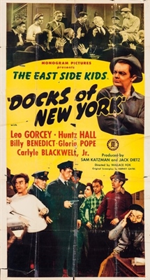 Docks of New York Wooden Framed Poster