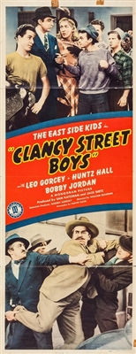 Clancy Street Boys Wooden Framed Poster