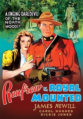 Renfrew of the Royal Mounted Wooden Framed Poster